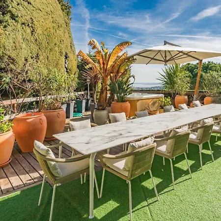 Villa Luxury With Spa In Golfe-juan - Sea View Vallauris